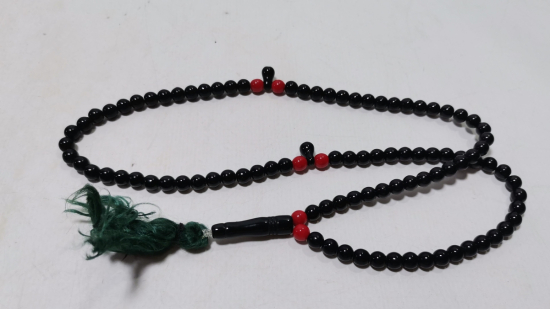 ORİJİNAL PÜSKÜLÜYLE OSMANLI DÖNEMİ 99LUK BEYKOZ NAMAZ TESPİHİ