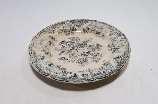 OSMANLI DÖNEMİ İNGİLİZ PORSELEN TABAK