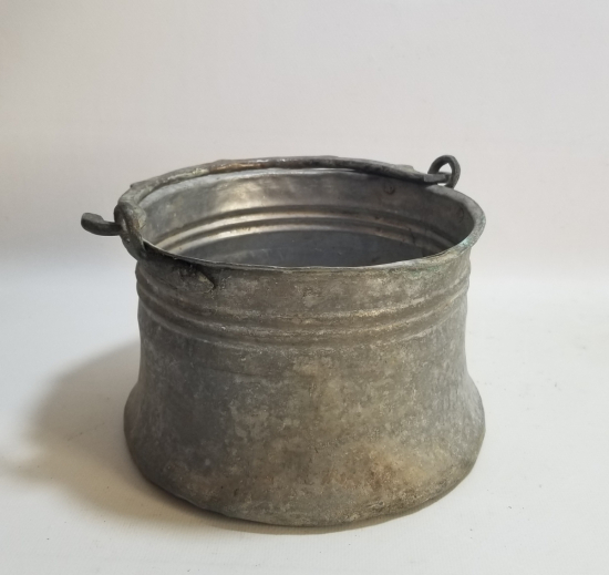 OSMANLI DÖNEMİ BÜYÜK BOYDA BAKIR YOĞURT BAKRACI