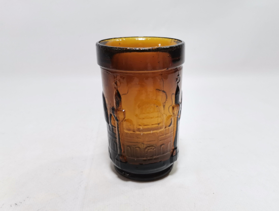 ÜZERİ AYASOFYA CAMİ GÖRSELLİ OSMANLI DÖNEMİ NADİR ŞERBET BARDAĞI