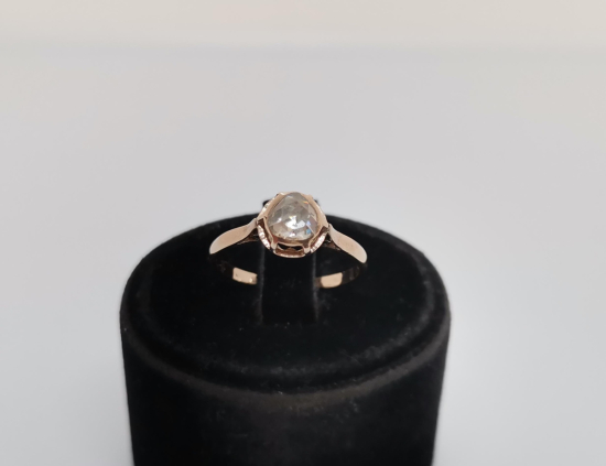 OSMANLI DÖNEMİ İRİ TAŞLI TEK TAŞ YÜZÜK