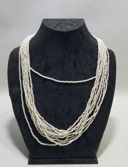 OSMANLI DÖNEMİ İNCİ FORMLU OPAL GERDANLIK