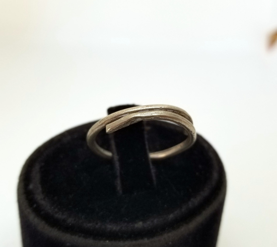 OSMANLI DÖNEMİ HAC HATIRASI GÜMÜŞ ALYANS