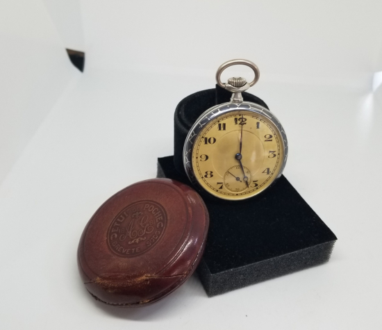 OSMANLI DÖNEMİ SAVATLI GÜMÜŞ NADİR CEP SAATİ