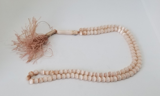 SEDEF FORMUNDA YAPILMIŞ OSMANLI DÖNEMİ 99LUK BEYKOZ NAMAZ TESPİHİ