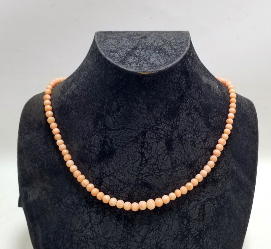 ÇOK NADİR PEMBE MERCAN KOLYE - GERDANLIK