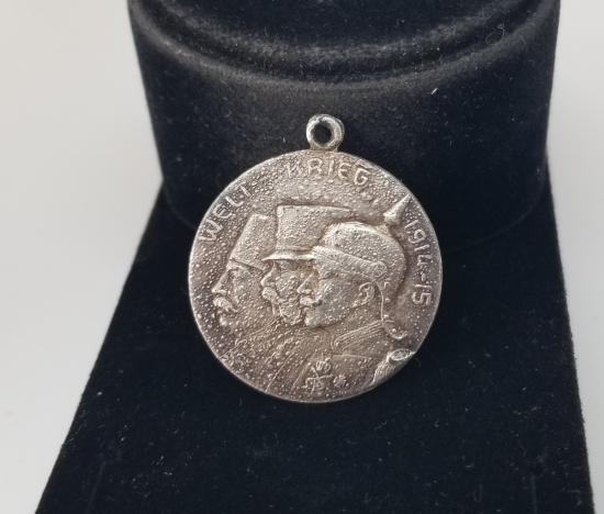 1. DÜNYA SAVAŞI LİDERLER KONULU İTTİFAK MADALYA