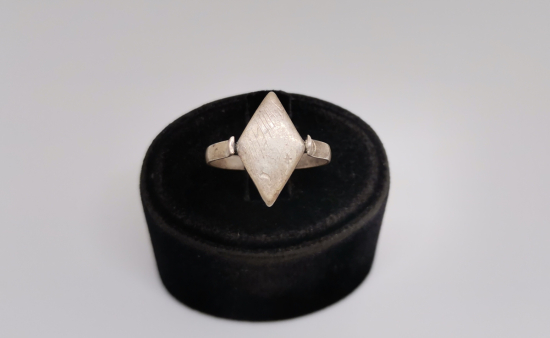 ÜZERİ EBCED HESAPLI ÖZEL YAPIM ANTİKA GÜMÜŞ TILSIM YÜZÜK