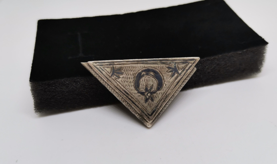 ÜZERİ AY YILDIZLI OSMANLI DÖNEMİ VAN İŞİ GÜMÜŞ CEVŞEN - HAMAYIL