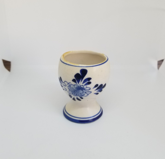 EL BOYAMA İŞÇİLİKLİ ANTİKA PORSELEN YUMURTALIK