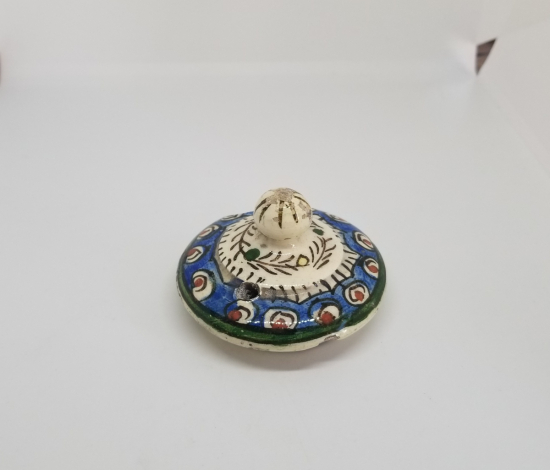 OSMANLI DÖNEMİ EL BOYAMA KÜTAHYA PORSELEN KAPAK