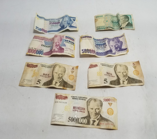 ANTİKA KAĞIT PARA LOTU