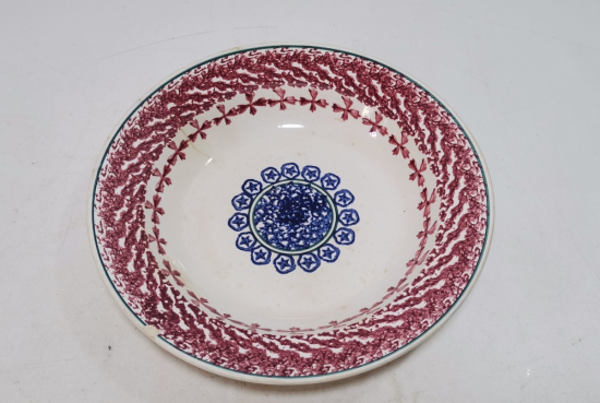 OSMANLI DÖNEMİ RUM İŞİ PORSELEN TABAK