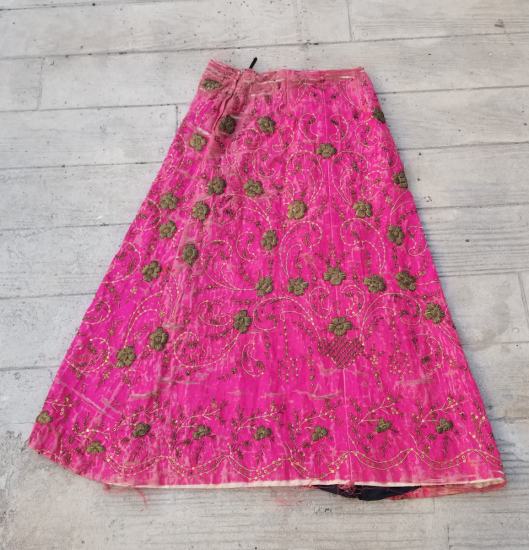 OSMANLI DÖNEMİ SIRMA İŞÇİLİKLİ NADİR KINA ETEĞİ