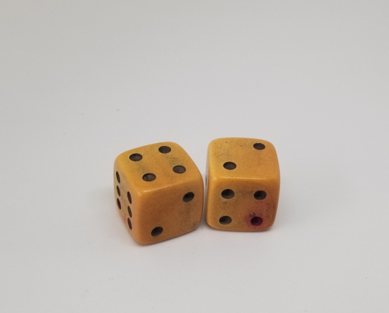 2 ADET ANTİKA KATALİN ZAR