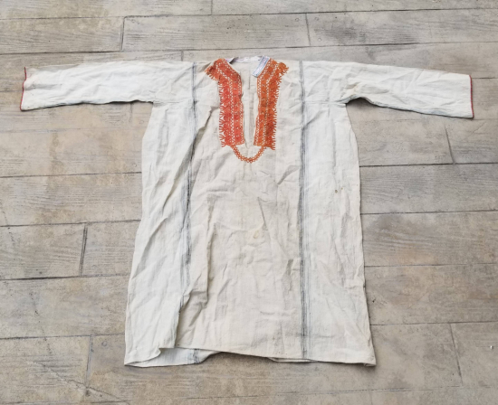 YAKASI İŞLEMELİ EL DOKUMA OSMANLI DÖNEMİ GELİN İÇLİĞİ