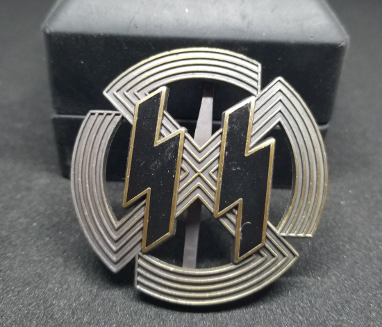 ÜZERİ MİNE İŞÇİLİKLİ 2. DÜNYA SAVAŞI NAZİ SUBAY BRÖVESİ