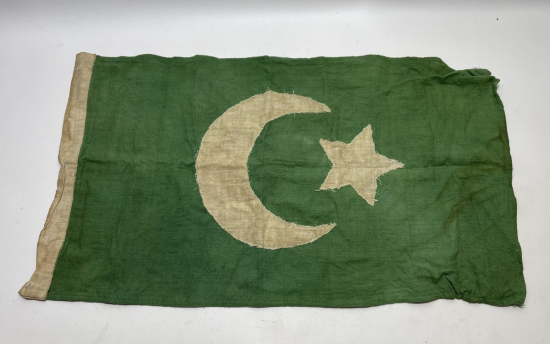 OSMANLI DÖNEMİ NADİR TİPTE MEŞRUTİYET BAYRAĞI