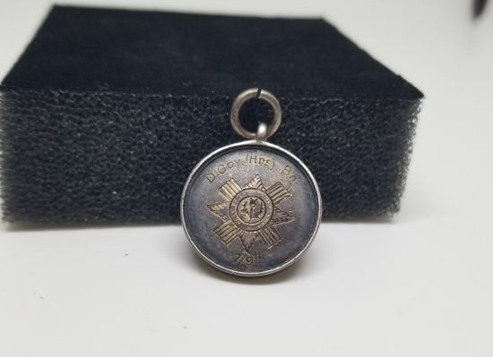 1923 TARİHLİ ANTİKA GÜMÜŞ KÖPEK KÜNYESİ