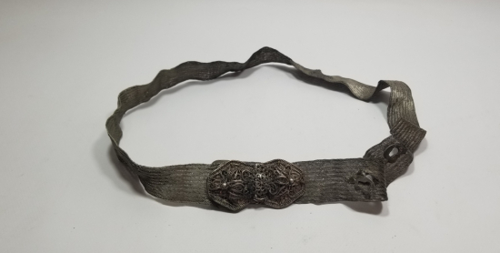 OSMANLI DÖNEMİ TRABZON İŞİ HASIR ÖRME GELİN KEMERİ