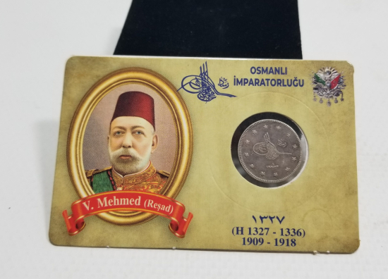 SULTAN MEHMET REŞAD HAN DÖNEMİ GÜMÜŞ 2 KURUŞ MECİDİYE