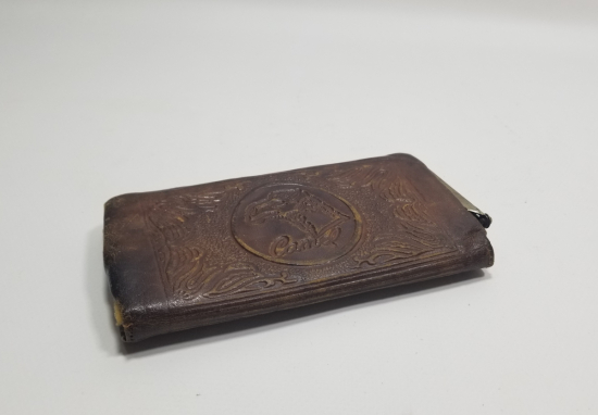 İSTANBUL HATIRASI ANTİKA DERİ CÜZDAN