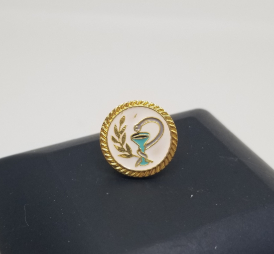 ALTIN KAPLAMA ANTİKA TIP ROZETİ