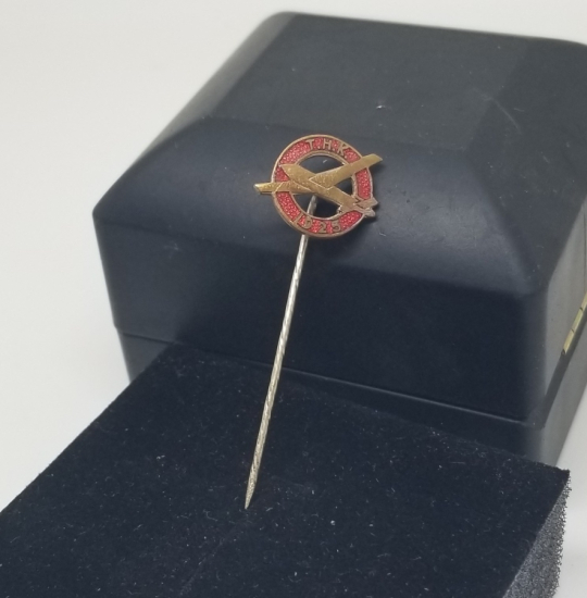 MİNE İŞÇİLİKLİ ANTİKA TÜRK HAVA KURUMU ROZETİ