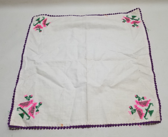 ÇİFTE KUMRULAR GÖRSELLİ OSMANLI KANAVİÇE ÇEVRE