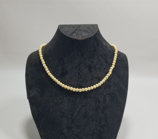 TESPİH YAPIMINA UYGUN ANTİKA KEMİK GERDANLIK