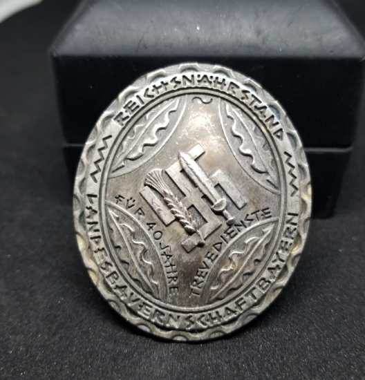 2. DÜNYA SAVAŞI DÖNEMİ GÜMÜŞ NAZİ SUBAY MADALYASI