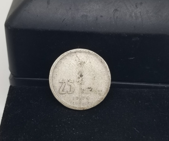 1936 YILI GÜMÜŞ 25 KURUŞ
