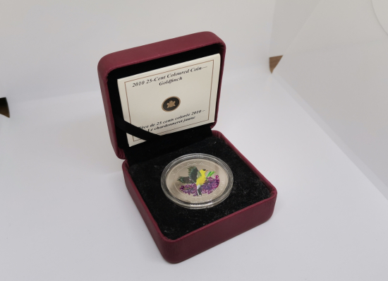 GÜMÜŞ KAPLAMA ÇİL KONDİSYONDA HATIRA KANADA 5 CENT