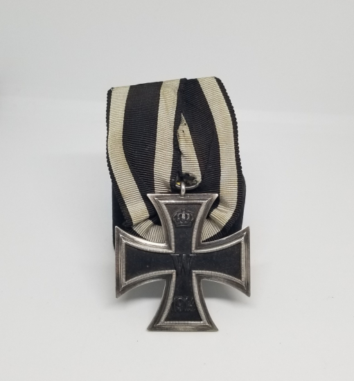 ORİJİNAL KURDELASI İLE 1.DÜNYA SAVAŞI DÖNEMİ 2. DERECE DEMİR HAÇ NİŞANI