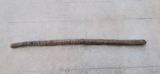 OSMANLI DÖNEMİ EL YAPIMI NADİR AHŞAP BEKÇİ SOPASI