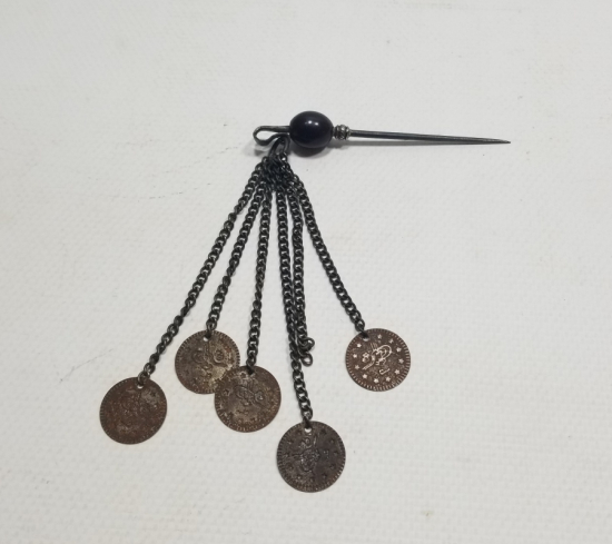 ANTİKA EL YAPIMI BAŞ İĞNESİ