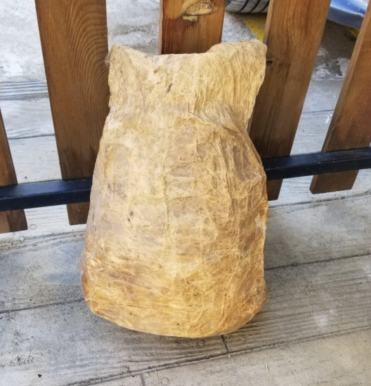 OSMANLI DÖNEMİ ÇOK NADİR DERİ SAKA KÜFESİ - SUCU KÜFESİ