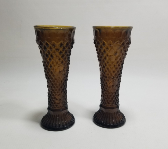 KABARTMA İŞÇİLİKLİ ANTİKA ÇİFT VAZO