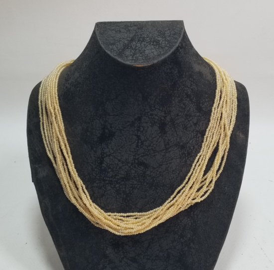 OSMANLI DÖNEMİ İNCİ FORMLU OPAL GERDANLIK