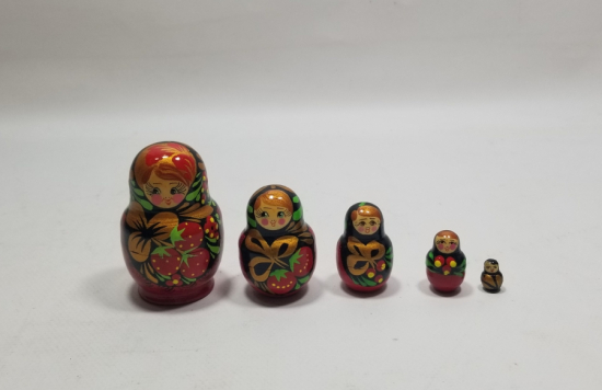 EL BOYAMA MATRUŞKA TAKIMI