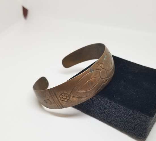 ÜZERİ AY YILDIZLI OSMANLI DÖNEMİ YEL - ROMATİZMA BİLEZİĞİ