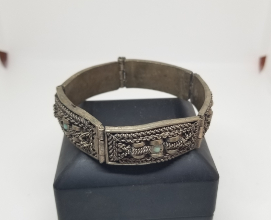 KABARTMA İŞÇİLİKLİ OSMANLI DÖNEMİ BİLEZİK - BİLEKLİK