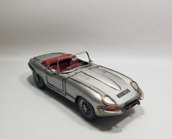 ANTİKA GÖRÜNÜMLÜ DEKORATİF METAL ARABA