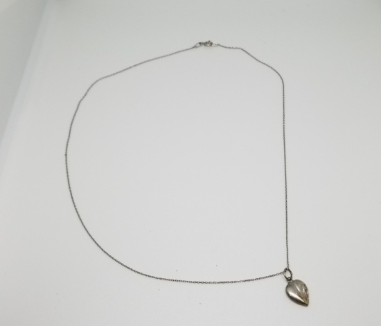 KALP FORMLU GÜMÜŞ KOLYE