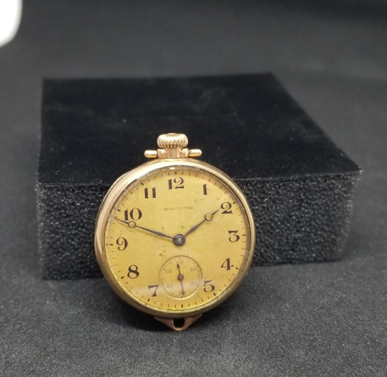 WALTHAM MARKA NADİR TİPTE ALTIN KAPLAMA KOLYE SAAT