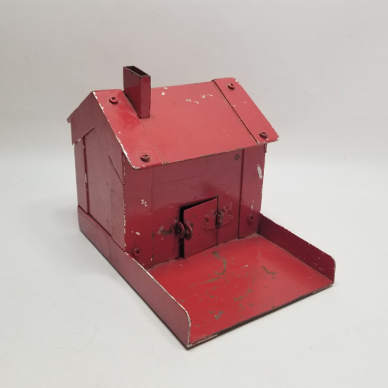 EL YAPIMI ANTİKA EV FORMLU KUMBARA