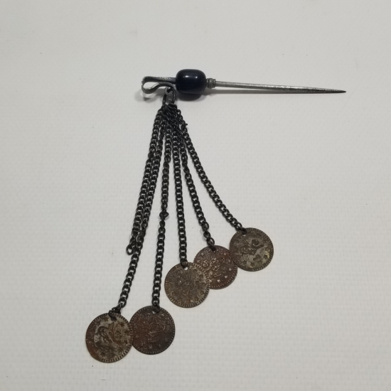 ANTİKA EL YAPIMI BAŞ İĞNESİ