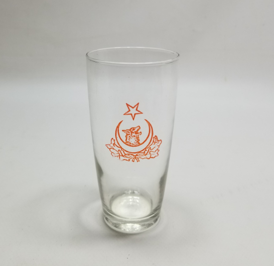 CUMHURİYET BAŞLARI ÇOK NADİR ÜZERİ BOZKURT VE AY YILDIZLI BARDAK