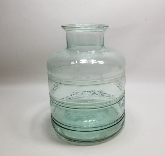 OSMANLI DÖNEMİ KOPARMA İŞÇİLİKLİ CAM ŞEKERCİ KAVANOZU