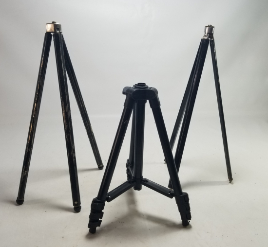 3 ADET ANTİKA FOTOĞRAF TRİPODU